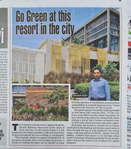 Go Green At This Resort In The City image
