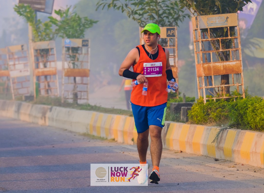 Video Thumbnail -lucknow run 2021