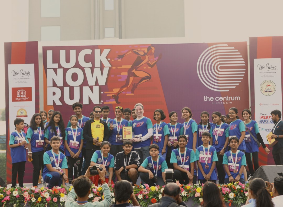 Video Thumbnail -lucknow run 2022