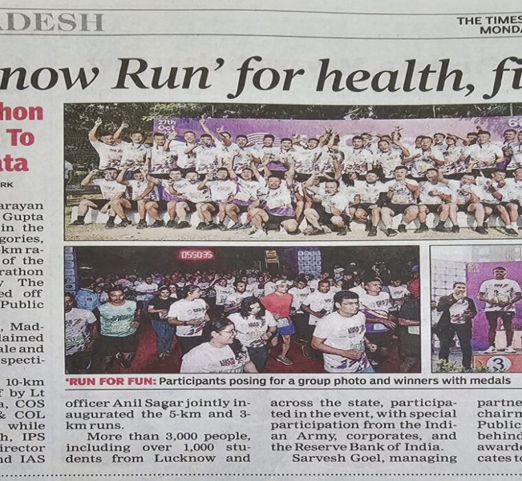 'Lucknow Run' for health, fitness