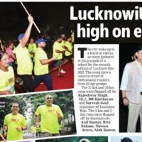 Sarvesh Goel Energizes Lucknow Run 2025 img
